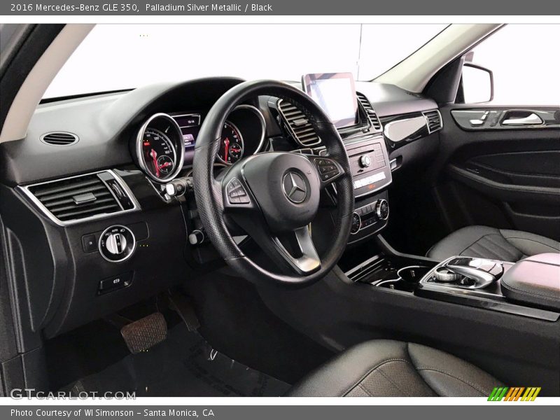 Palladium Silver Metallic / Black 2016 Mercedes-Benz GLE 350