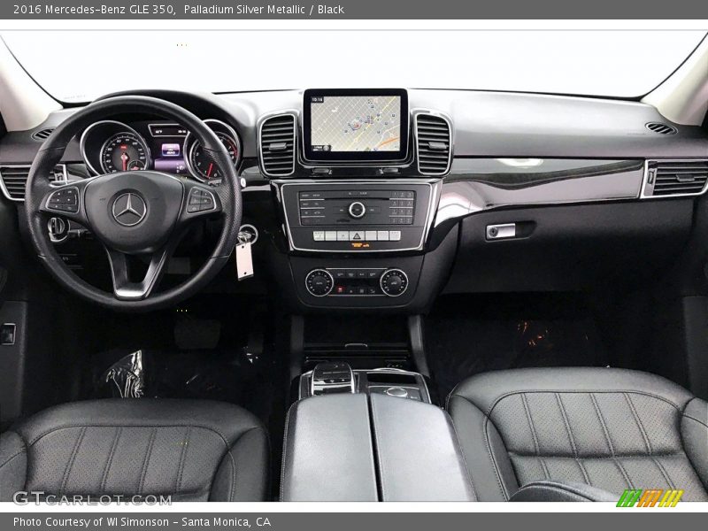 Palladium Silver Metallic / Black 2016 Mercedes-Benz GLE 350