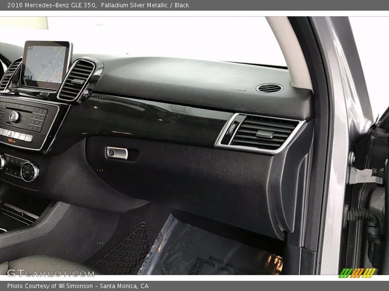 Palladium Silver Metallic / Black 2016 Mercedes-Benz GLE 350
