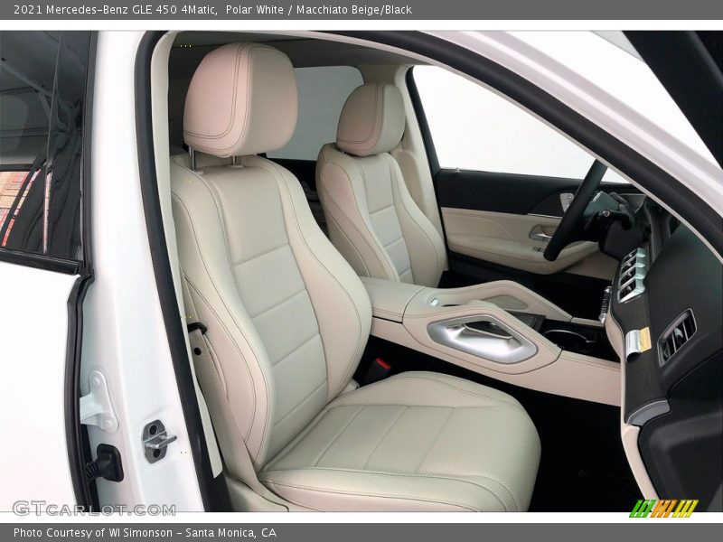 Polar White / Macchiato Beige/Black 2021 Mercedes-Benz GLE 450 4Matic