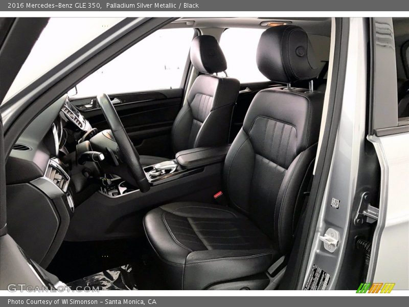 Palladium Silver Metallic / Black 2016 Mercedes-Benz GLE 350