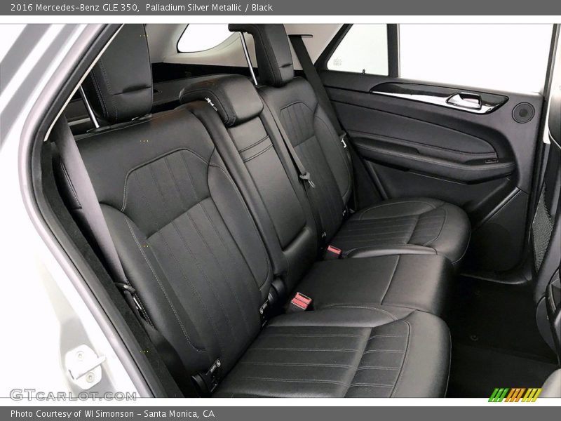 Palladium Silver Metallic / Black 2016 Mercedes-Benz GLE 350