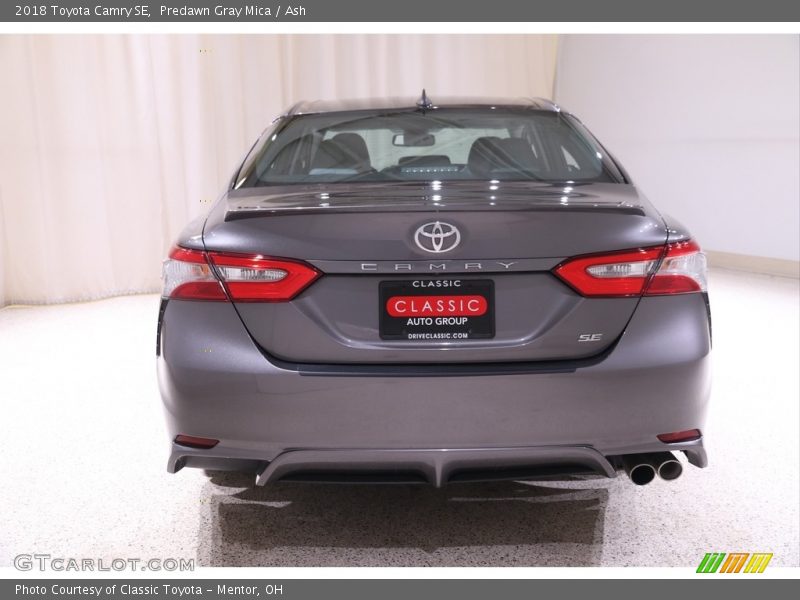 Predawn Gray Mica / Ash 2018 Toyota Camry SE