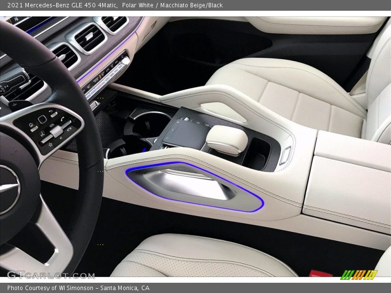 Polar White / Macchiato Beige/Black 2021 Mercedes-Benz GLE 450 4Matic