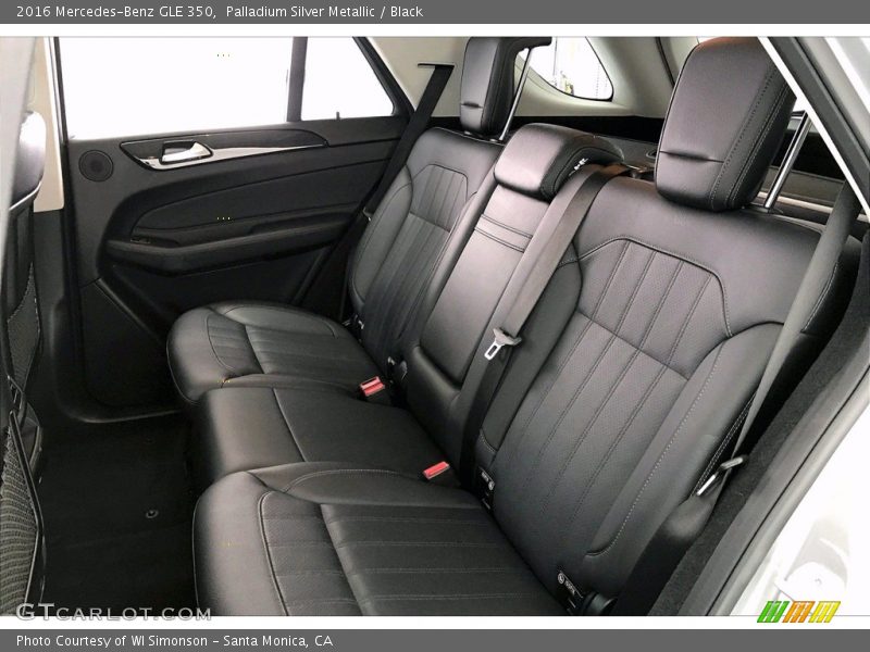 Palladium Silver Metallic / Black 2016 Mercedes-Benz GLE 350