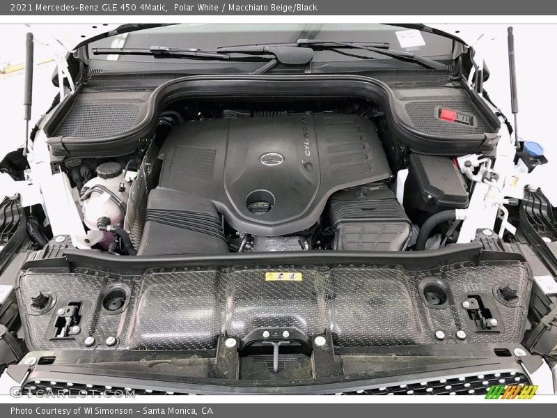 Polar White / Macchiato Beige/Black 2021 Mercedes-Benz GLE 450 4Matic