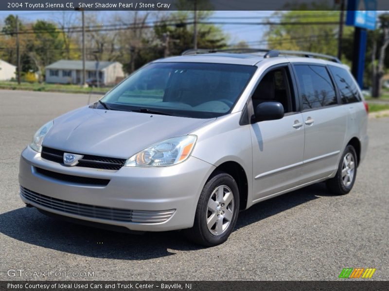 Silver Shadow Pearl / Stone Gray 2004 Toyota Sienna CE