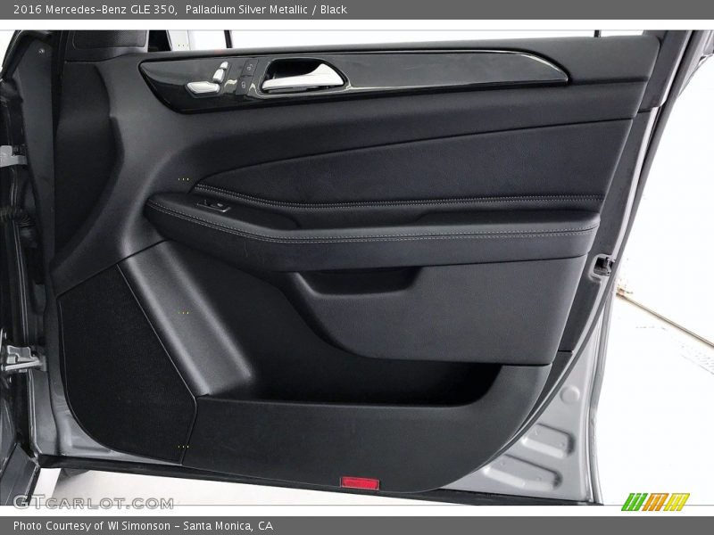 Palladium Silver Metallic / Black 2016 Mercedes-Benz GLE 350