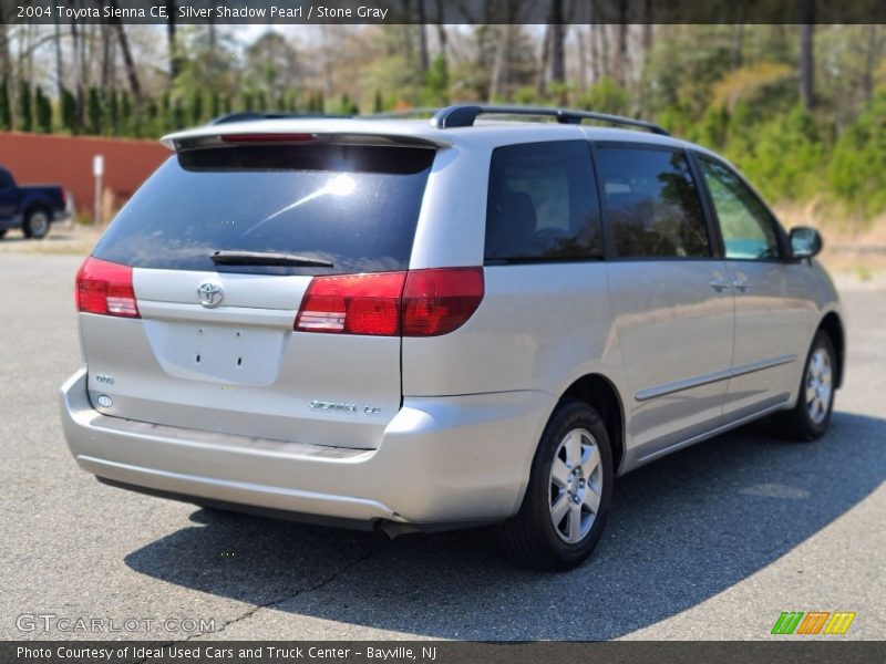 Silver Shadow Pearl / Stone Gray 2004 Toyota Sienna CE