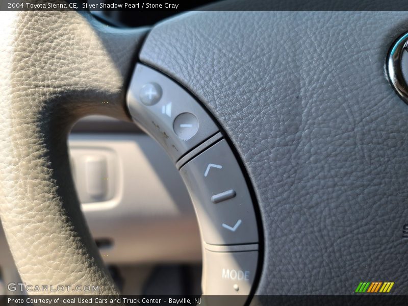 Silver Shadow Pearl / Stone Gray 2004 Toyota Sienna CE