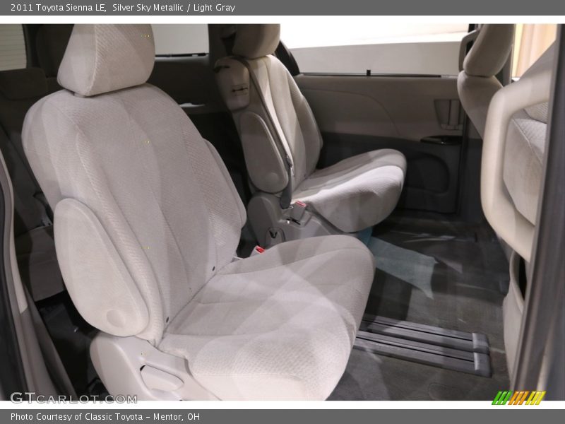 Silver Sky Metallic / Light Gray 2011 Toyota Sienna LE