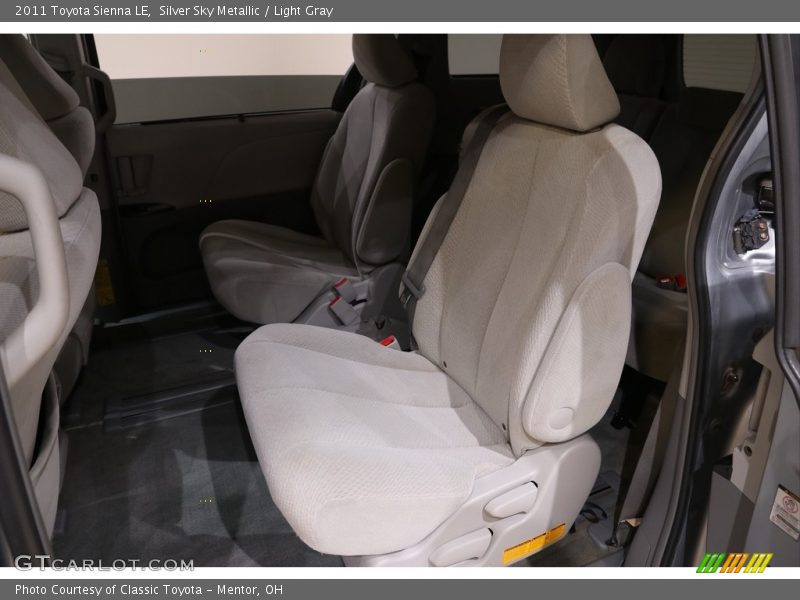 Silver Sky Metallic / Light Gray 2011 Toyota Sienna LE