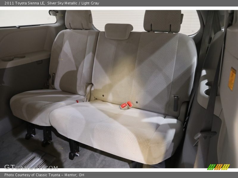 Silver Sky Metallic / Light Gray 2011 Toyota Sienna LE