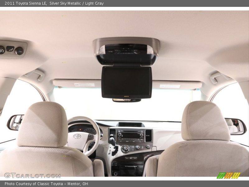 Silver Sky Metallic / Light Gray 2011 Toyota Sienna LE