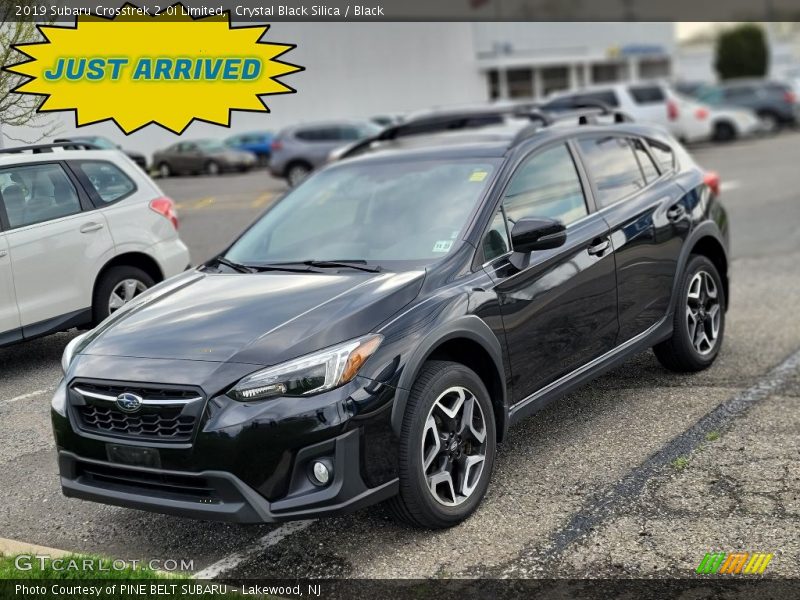 Crystal Black Silica / Black 2019 Subaru Crosstrek 2.0i Limited