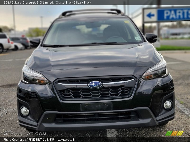 Crystal Black Silica / Black 2019 Subaru Crosstrek 2.0i Limited