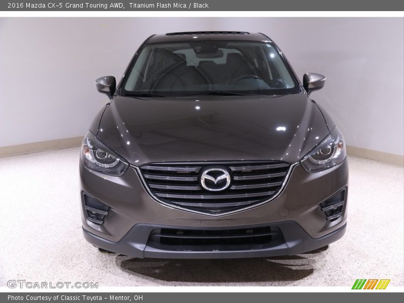 Titanium Flash Mica / Black 2016 Mazda CX-5 Grand Touring AWD