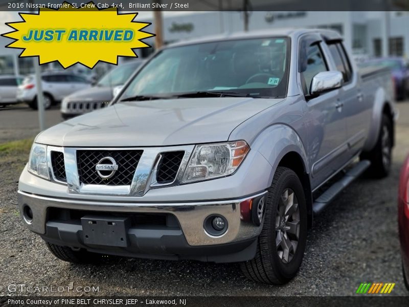 Brilliant Silver / Steel 2016 Nissan Frontier SL Crew Cab 4x4