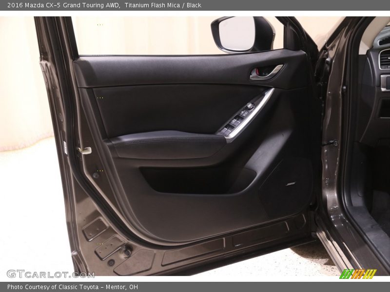 Titanium Flash Mica / Black 2016 Mazda CX-5 Grand Touring AWD
