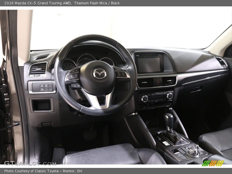 Titanium Flash Mica / Black 2016 Mazda CX-5 Grand Touring AWD