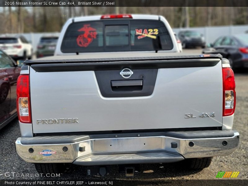 Brilliant Silver / Steel 2016 Nissan Frontier SL Crew Cab 4x4