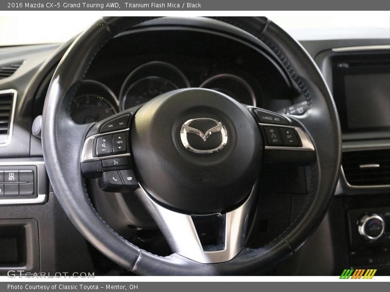 Titanium Flash Mica / Black 2016 Mazda CX-5 Grand Touring AWD