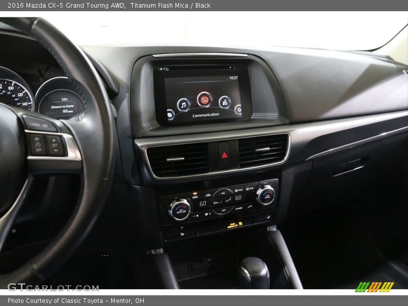 Titanium Flash Mica / Black 2016 Mazda CX-5 Grand Touring AWD