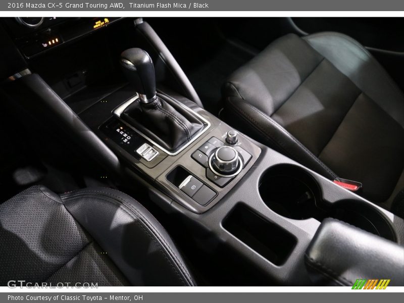 Titanium Flash Mica / Black 2016 Mazda CX-5 Grand Touring AWD