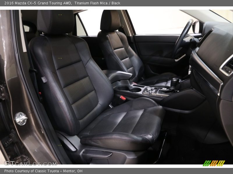 Titanium Flash Mica / Black 2016 Mazda CX-5 Grand Touring AWD