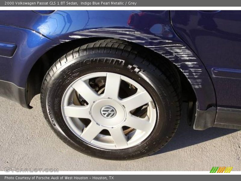 Indigo Blue Pearl Metallic / Grey 2000 Volkswagen Passat GLS 1.8T Sedan