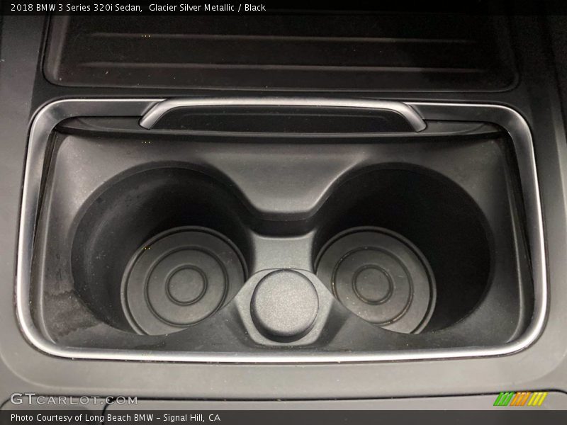 Glacier Silver Metallic / Black 2018 BMW 3 Series 320i Sedan