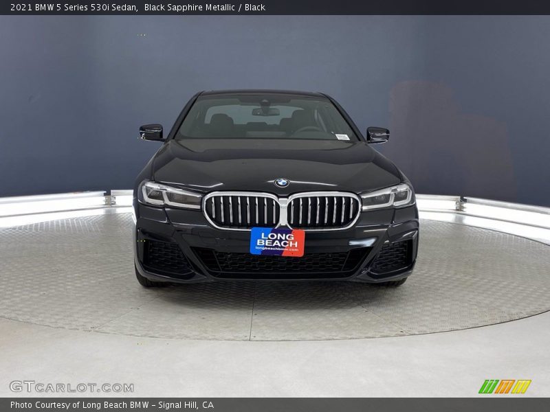 Black Sapphire Metallic / Black 2021 BMW 5 Series 530i Sedan