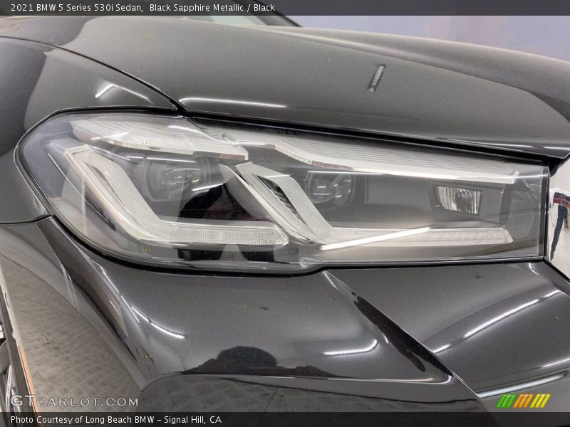 Black Sapphire Metallic / Black 2021 BMW 5 Series 530i Sedan