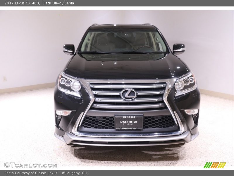 Black Onyx / Sepia 2017 Lexus GX 460