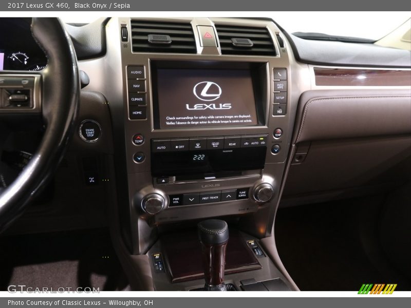 Black Onyx / Sepia 2017 Lexus GX 460