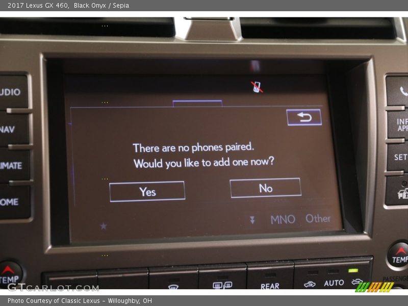 Black Onyx / Sepia 2017 Lexus GX 460