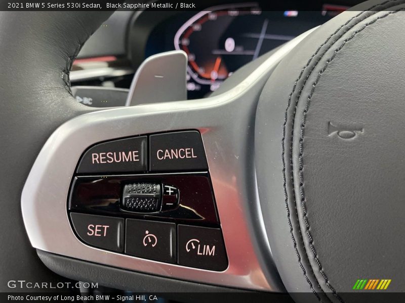 Black Sapphire Metallic / Black 2021 BMW 5 Series 530i Sedan