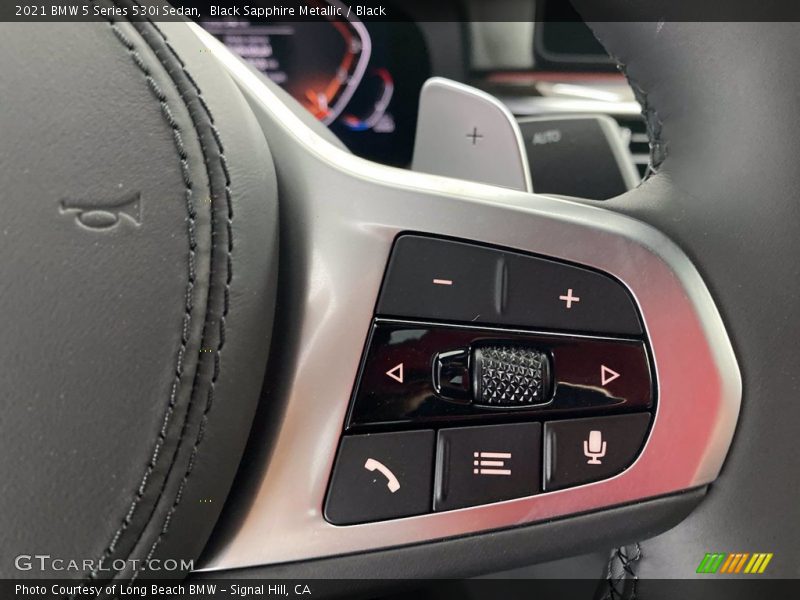 Black Sapphire Metallic / Black 2021 BMW 5 Series 530i Sedan