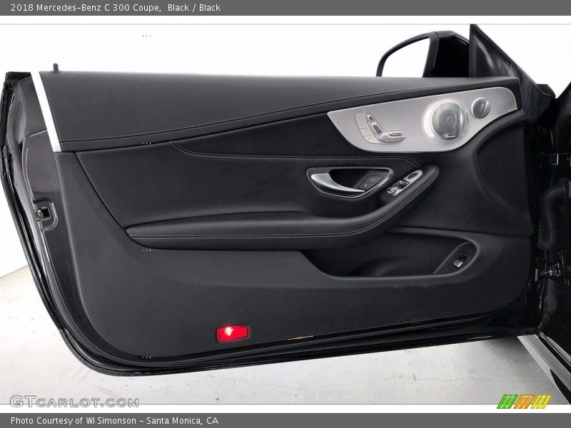 Black / Black 2018 Mercedes-Benz C 300 Coupe