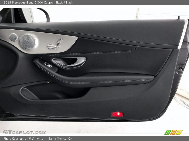 Black / Black 2018 Mercedes-Benz C 300 Coupe