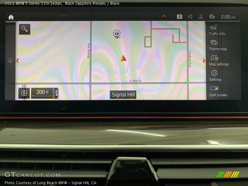 Black Sapphire Metallic / Black 2021 BMW 5 Series 530i Sedan