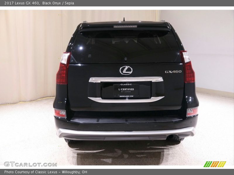 Black Onyx / Sepia 2017 Lexus GX 460