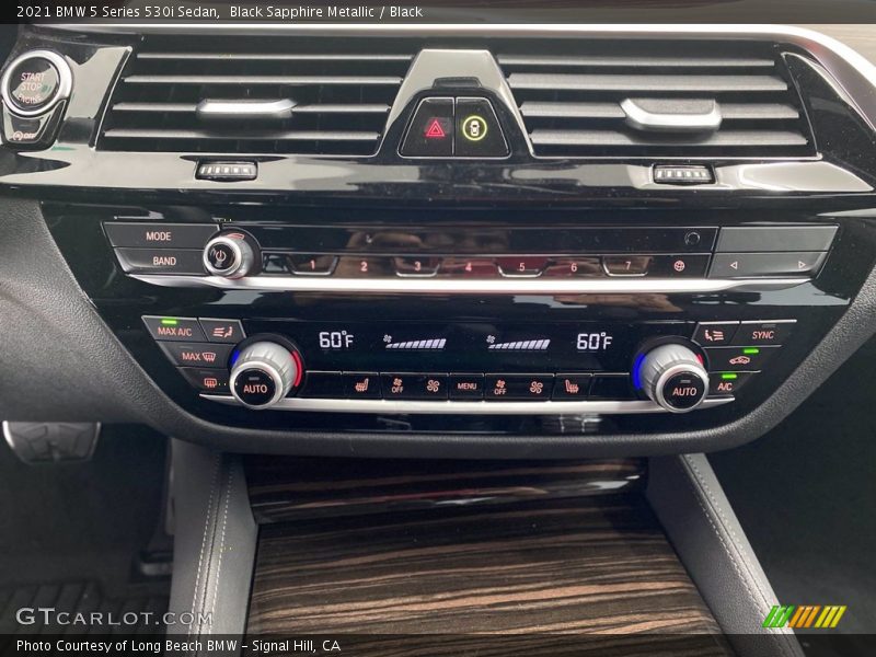 Black Sapphire Metallic / Black 2021 BMW 5 Series 530i Sedan