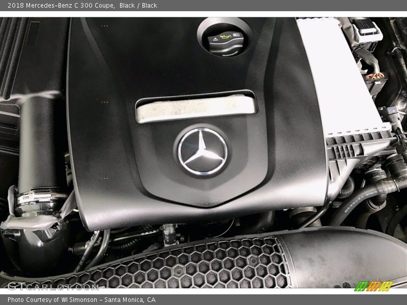 Black / Black 2018 Mercedes-Benz C 300 Coupe