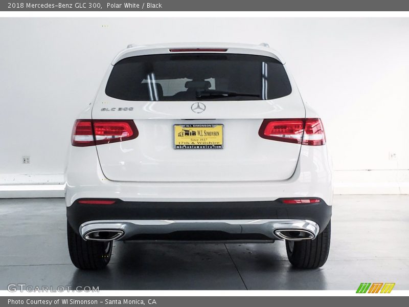 Polar White / Black 2018 Mercedes-Benz GLC 300
