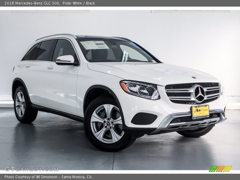 Polar White / Black 2018 Mercedes-Benz GLC 300