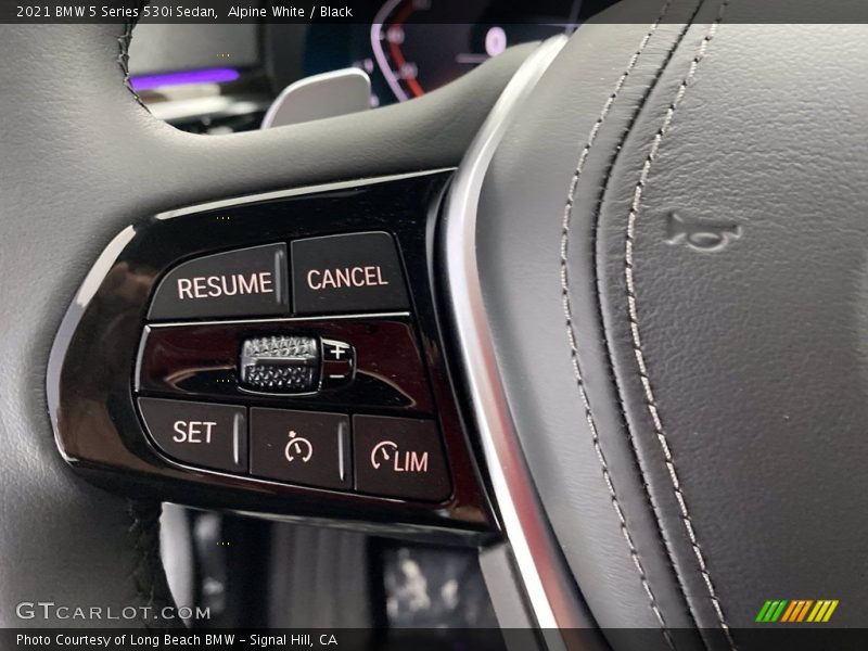 Alpine White / Black 2021 BMW 5 Series 530i Sedan
