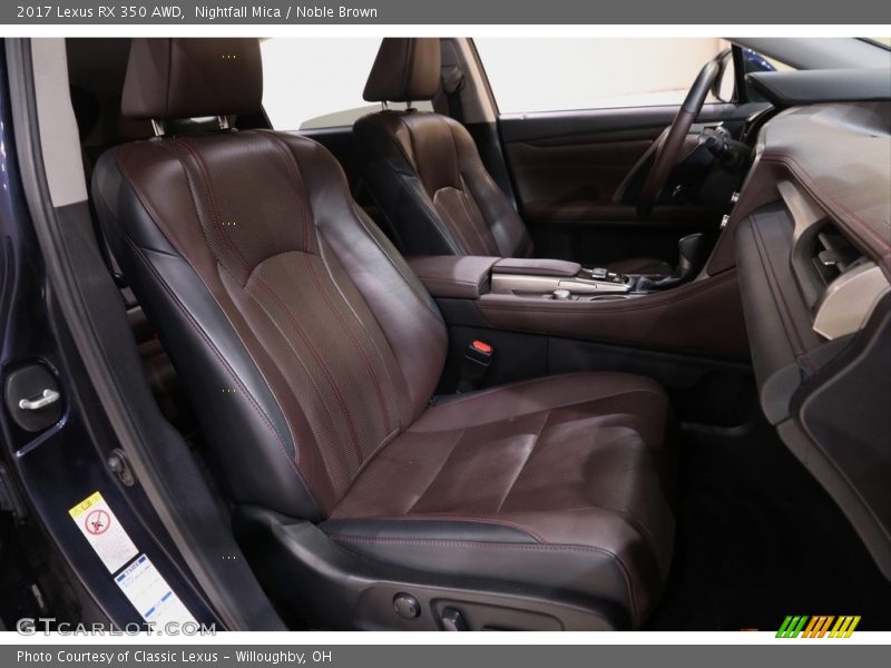 Nightfall Mica / Noble Brown 2017 Lexus RX 350 AWD