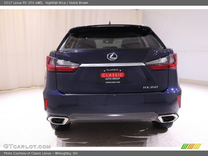 Nightfall Mica / Noble Brown 2017 Lexus RX 350 AWD