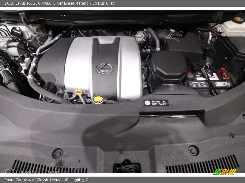  2016 RX 350 AWD Engine - 3.5 liter DOHC 24-Valve VVT-i V6
